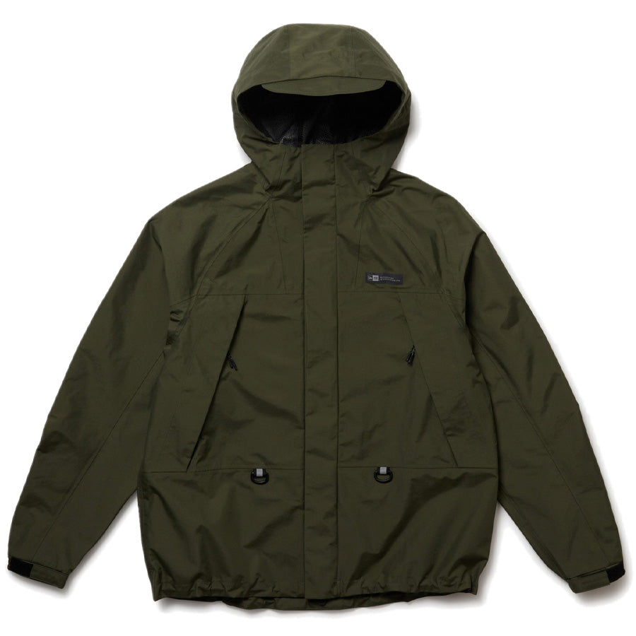 フィールド レインジャケット Angler Collection オリーブ【ニューエラアウトドア】