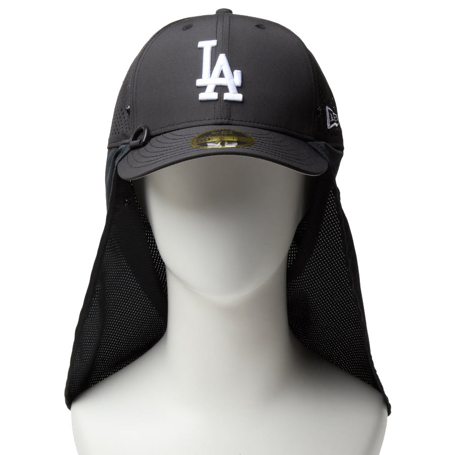 LP 59FIFTY サンシェード Angler Collection ロサンゼルス・ドジャース ブラック【ニューエラアウトドア】