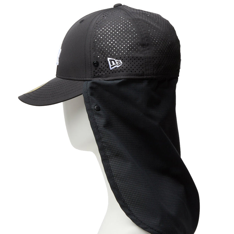 LP 59FIFTY サンシェード Angler Collection ロサンゼルス・ドジャース ブラック【ニューエラアウトドア】
