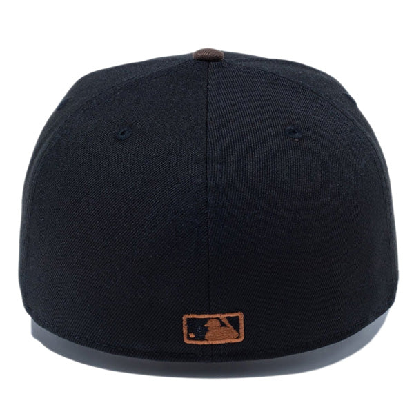 59FIFTY St. Valentine's Day サンディエゴ・パドレス ブラック/ウォルナット レイヤードバイザー