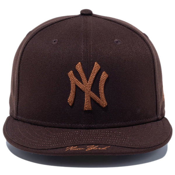 59FIFTY St. Valentine's Day ニューヨーク・ヤンキース バーントウッド レイヤードバイザー