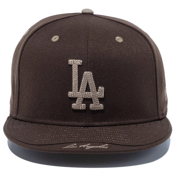 59FIFTY St. Valentine's Day ロサンゼルス・ドジャース ウォルナット レイヤードバイザー