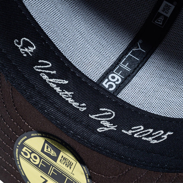 59FIFTY St. Valentine's Day ロサンゼルス・ドジャース ウォルナット レイヤードバイザー