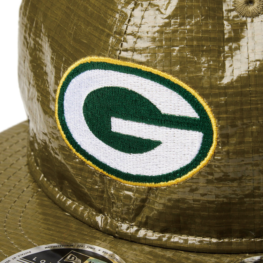RC 9FIFTY フラットバイザー GORO NAKATSUGAWA(min-nano)グリーンベイ・パッカーズ オリーブ