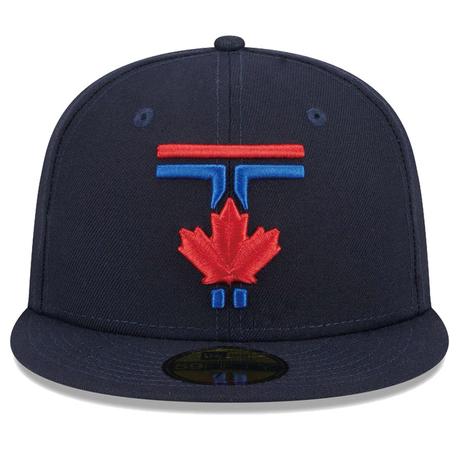 59FIFTY オンフィールド 2025 MLB City Connect トロント・ブルージェイズ ネイビー