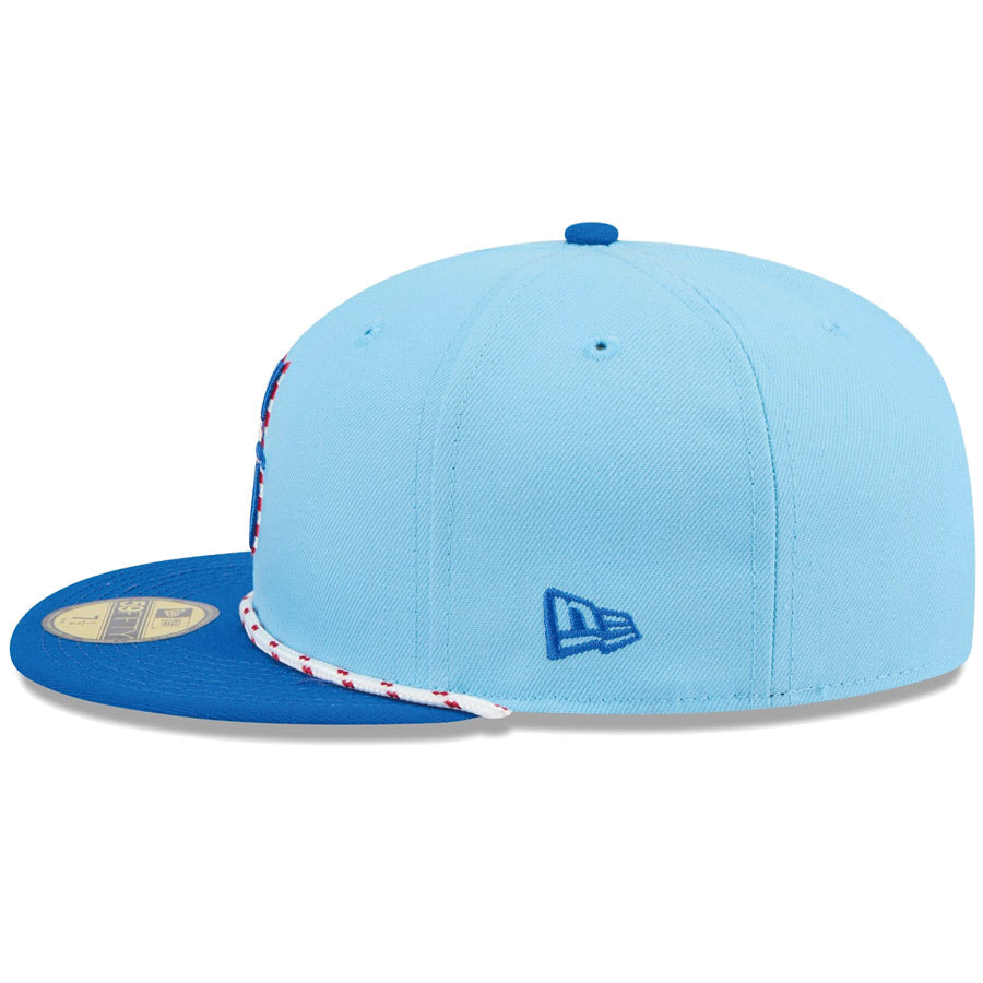 59FIFTY オンフィールド 2025 MLB 4th of July シアトル・マリナーズ ライトブルー ブルーバイザー
