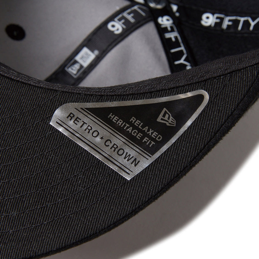 RC 9FIFTY ロサンゼルス・ドジャース ブラック ブラックスウェードバイザー
