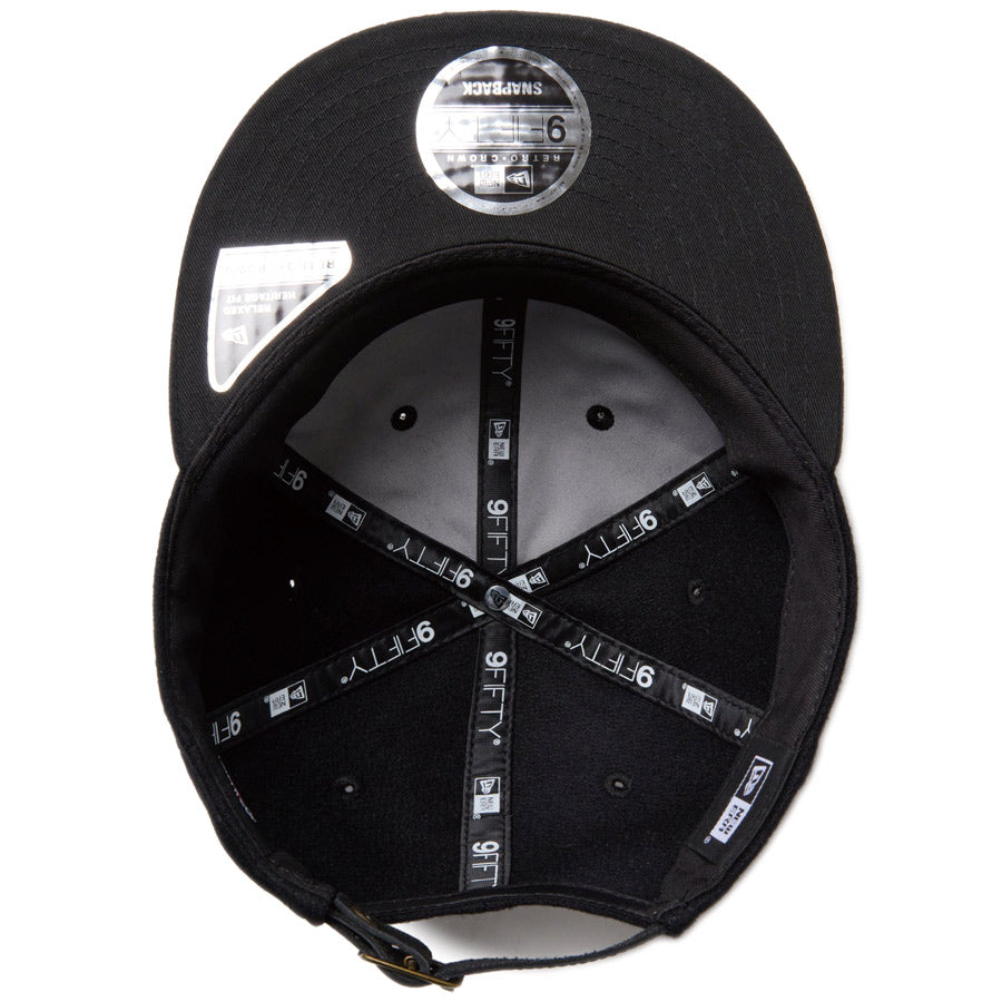 RC 9FIFTY ロサンゼルス・ドジャース ブラック ブラックスウェードバイザー