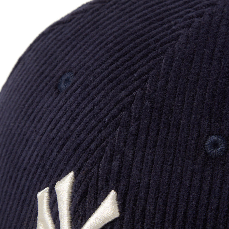 RC 9FIFTY レザーストラップ Corduroy コーデュロイ ニューヨーク・ヤンキース ネイビー