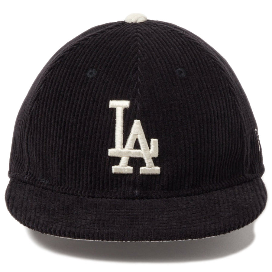RC 9FIFTY レザーストラップ Corduroy コーデュロイ ロサンゼルス・ドジャース ブラック