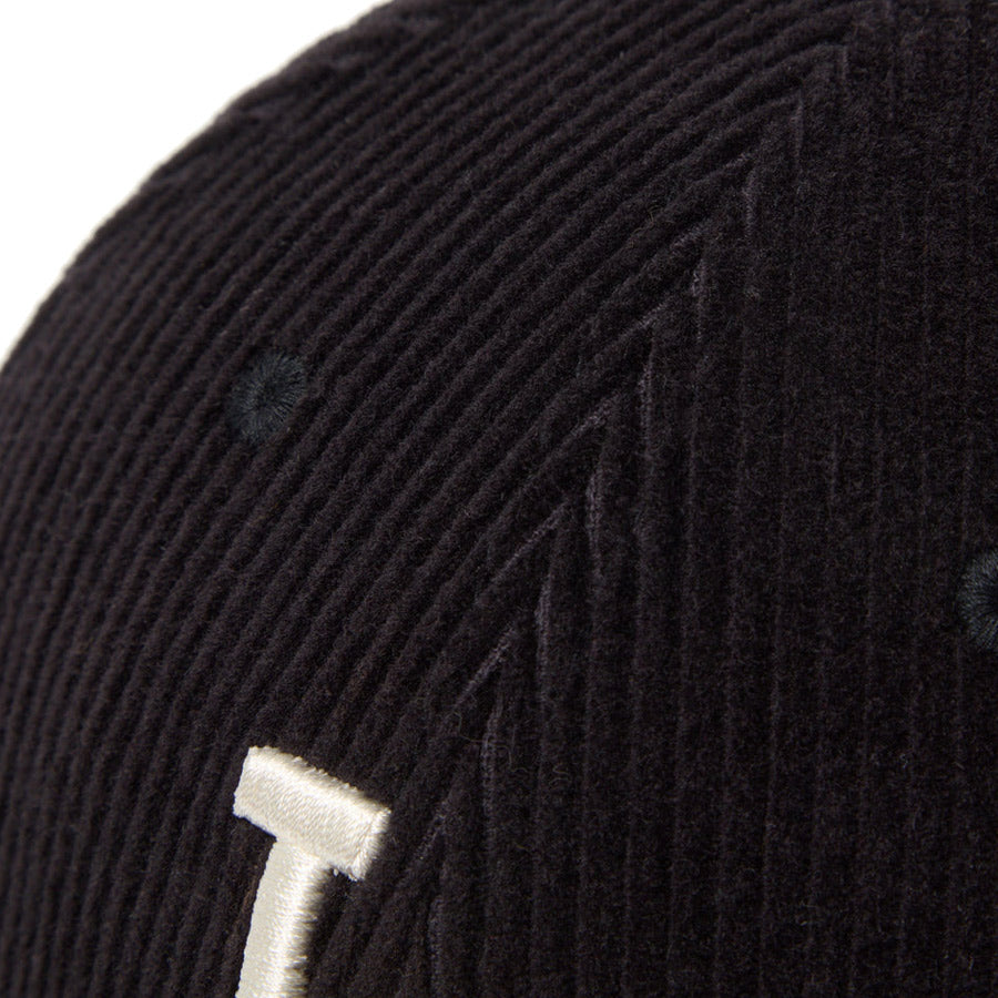 RC 9FIFTY レザーストラップ Corduroy コーデュロイ ロサンゼルス・ドジャース ブラック