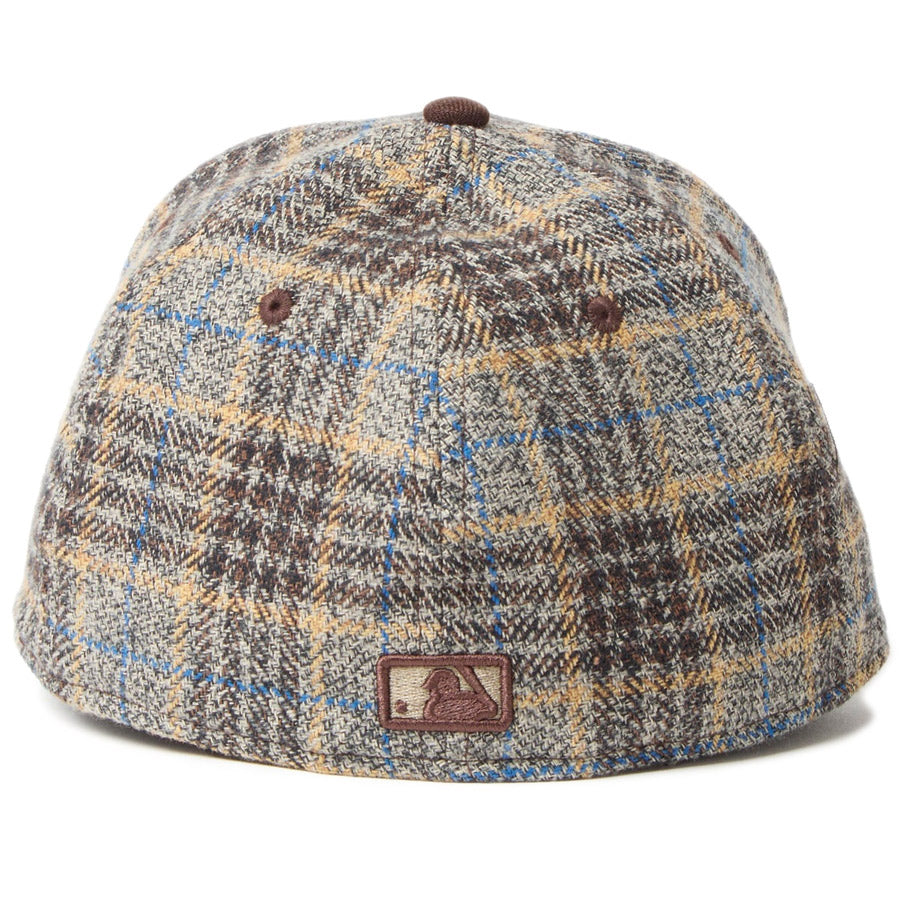 LP 59FIFTY MLB Plaid Flannel フランネル チェック サンディエゴ・パドレス ブラウン バーンウッド