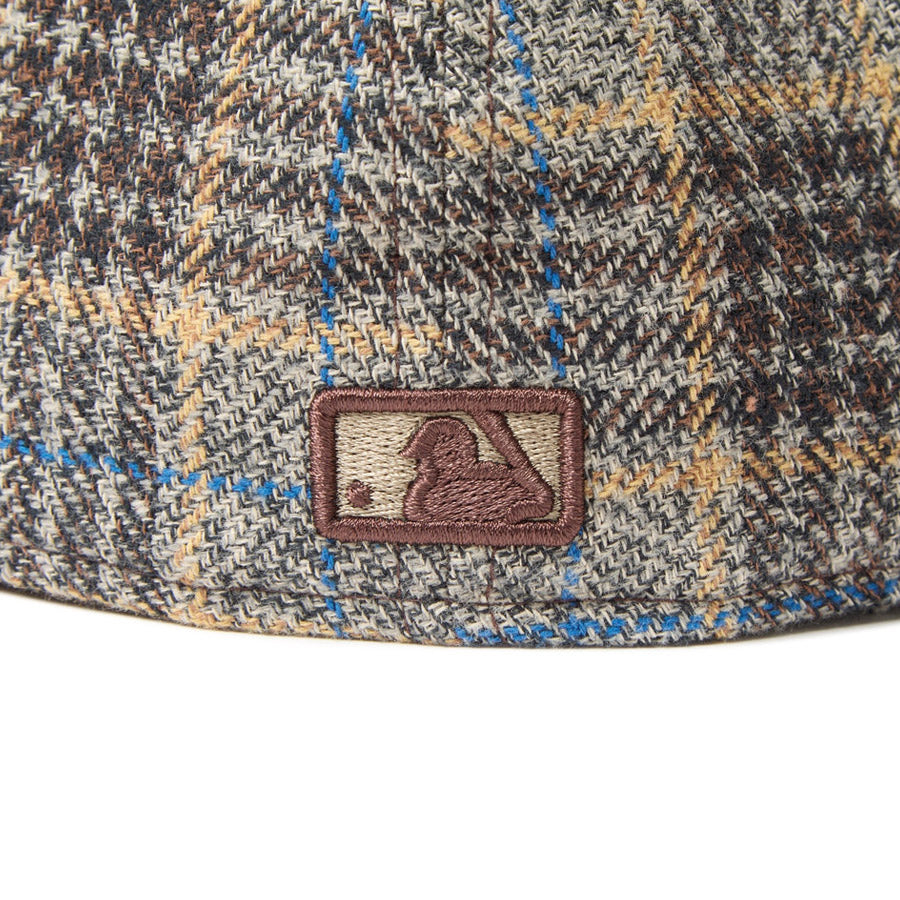 LP 59FIFTY MLB Plaid Flannel フランネル チェック サンディエゴ・パドレス ブラウン バーンウッド