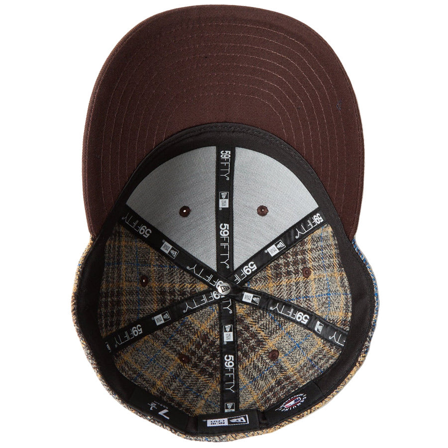 LP 59FIFTY MLB Plaid Flannel フランネル チェック サンディエゴ・パドレス ブラウン バーンウッド
