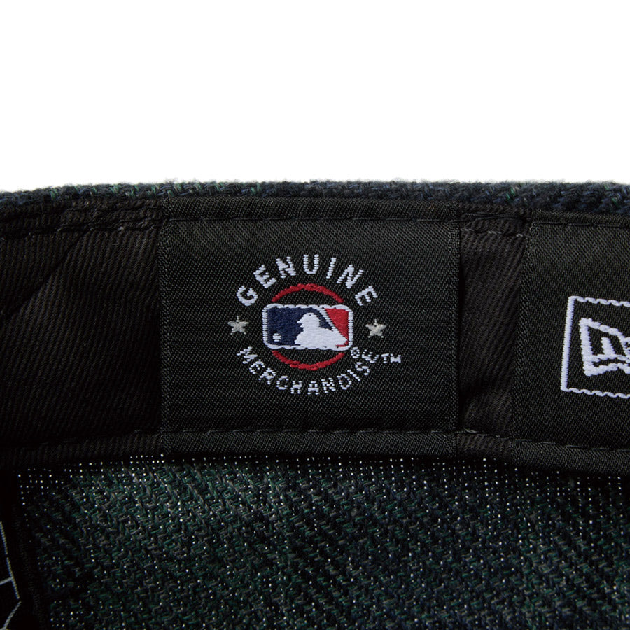 LP 59FIFTY MLB Plaid Flannel フランネル チェック ニューヨーク・メッツ グリーン ブラック