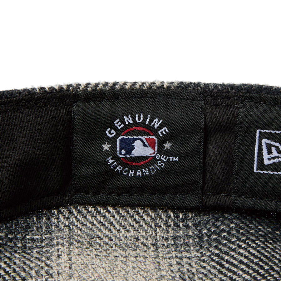 LP 59FIFTY MLB Plaid Flannel フランネル チェック ロサンゼルス・ドジャース ブラック ストーン