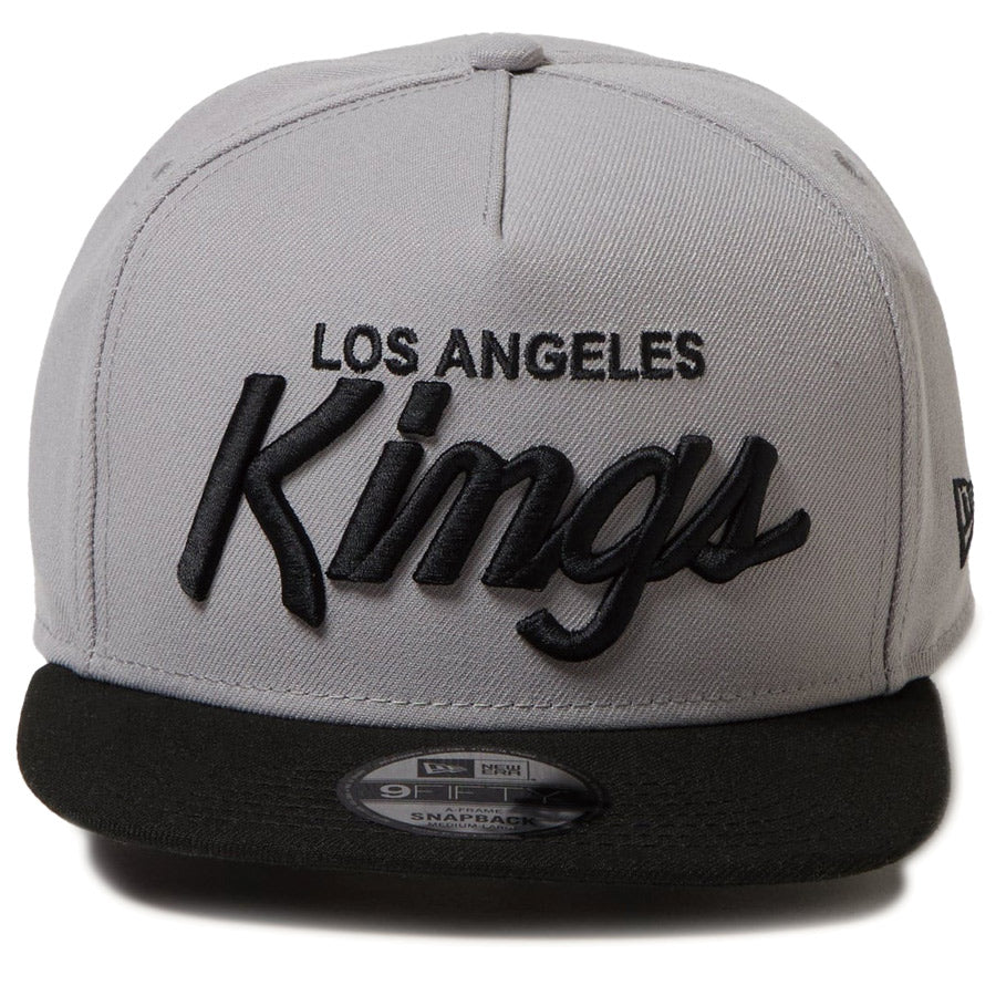 9FIFTY A-Frame NHL ロサンゼルス・キングス グレー ブラックバイザー