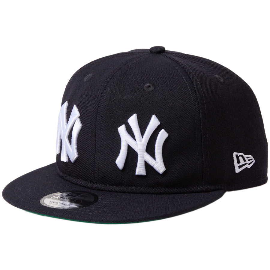 9FIFTY ソフトバックラム MLB ダブルロゴ ニューヨーク・ヤンキース クーパーズタウン ネイビー