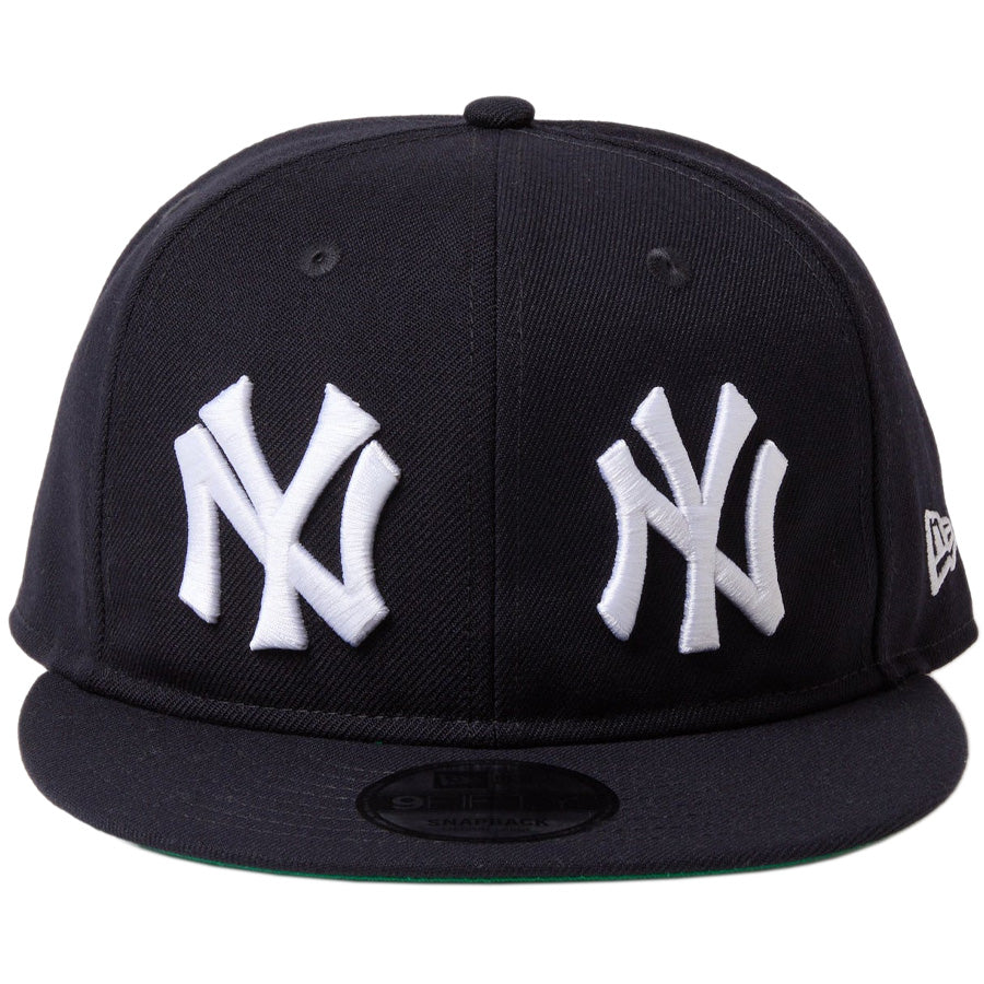 9FIFTY ソフトバックラム MLB ダブルロゴ ニューヨーク・ヤンキース クーパーズタウン ネイビー