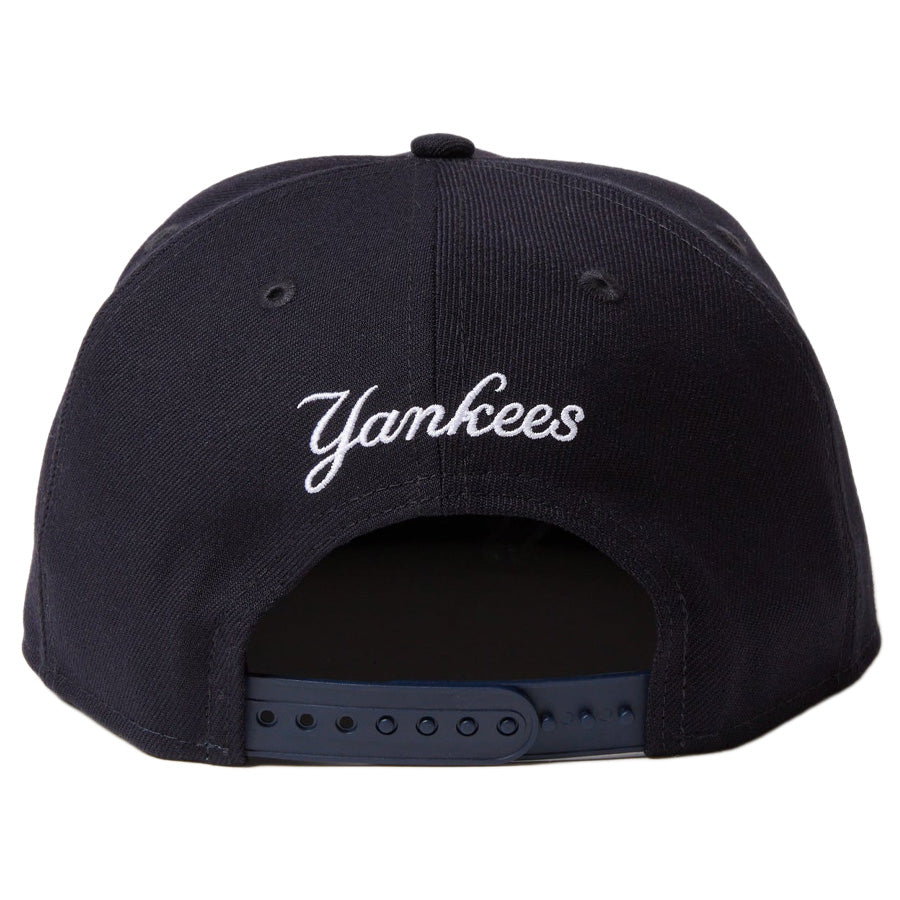 9FIFTY ソフトバックラム MLB ダブルロゴ ニューヨーク・ヤンキース クーパーズタウン ネイビー