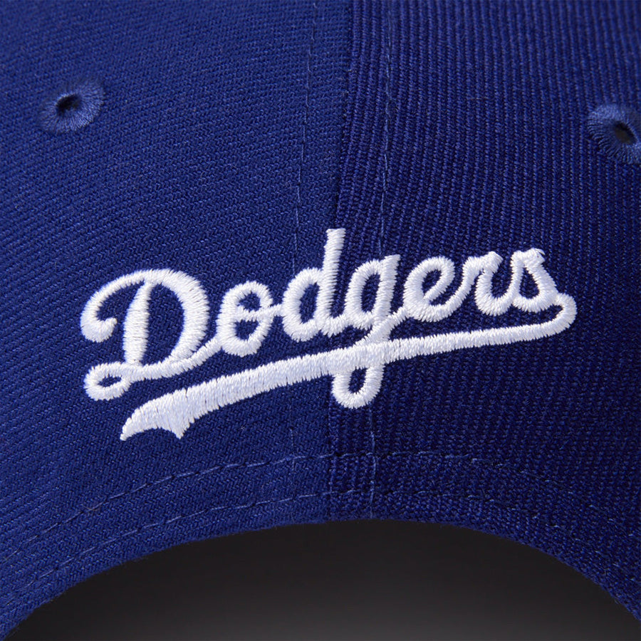 9FIFTY ソフトバックラム MLB ダブルロゴ ロサンゼルス・ドジャース クーパーズタウン ダークロイヤル