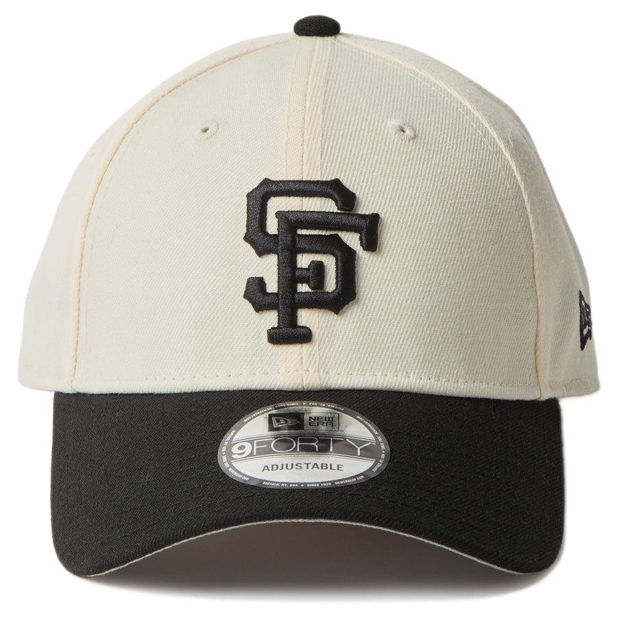 9FORTY MLB 2-Tone サンフランシスコ・ジャイアンツ クーパーズタウン ワインコルク ブラックバイザー