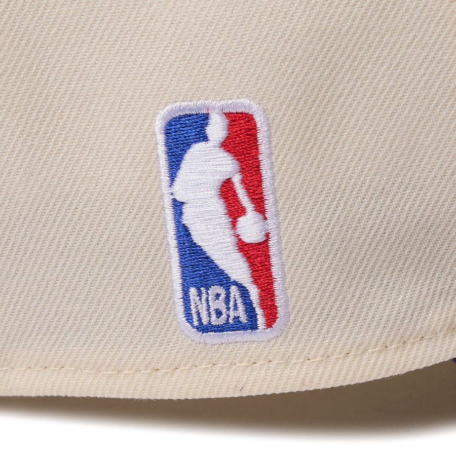 9FORTY A-Frame NBA Rhinestone ラインストーン ロサンゼルス・レイカーズ クローム パープルバイザー