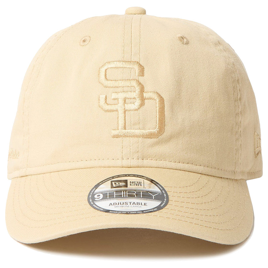 9THIRTY MLB Cooperstown Tonal Logo サンディエゴ・パドレス クーパーズタウン ベガスゴールド