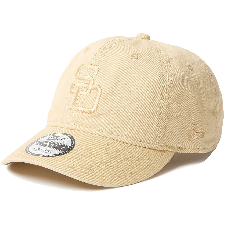 9THIRTY MLB Cooperstown Tonal Logo サンディエゴ・パドレス クーパーズタウン ベガスゴールド