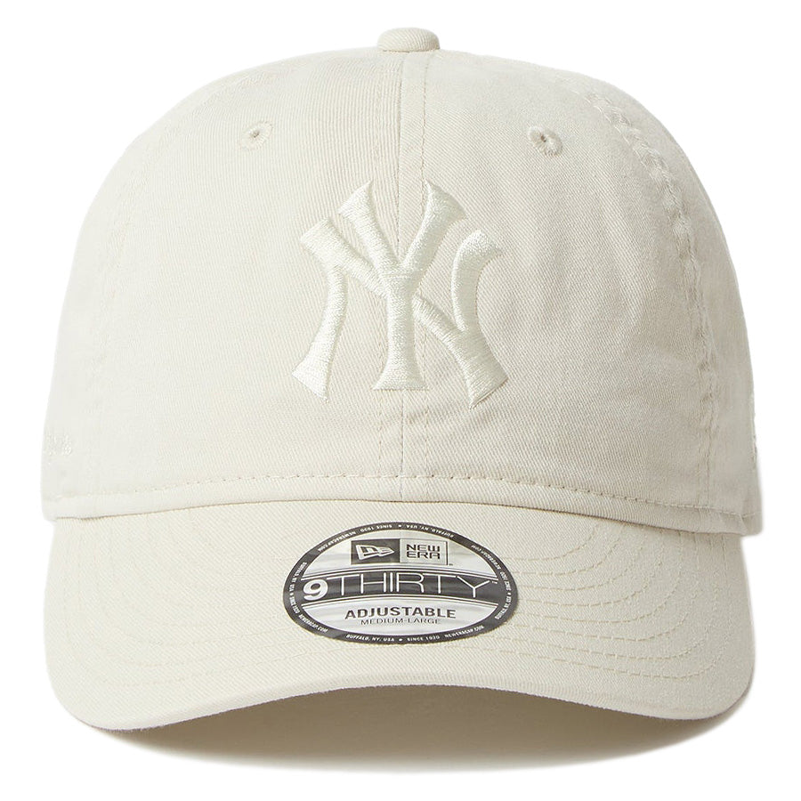 9THIRTY MLB Cooperstown Tonal Logo ニューヨーク・ヤンキース クーパーズタウン アイボリー