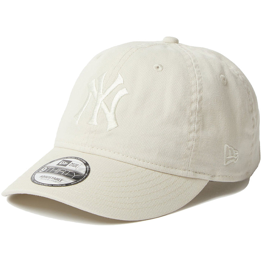 9THIRTY MLB Cooperstown Tonal Logo ニューヨーク・ヤンキース クーパーズタウン アイボリー