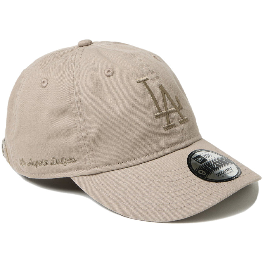 9THIRTY MLB Cooperstown Tonal Logo ロサンゼルス・ドジャース クーパーズタウン アッシュブラウン