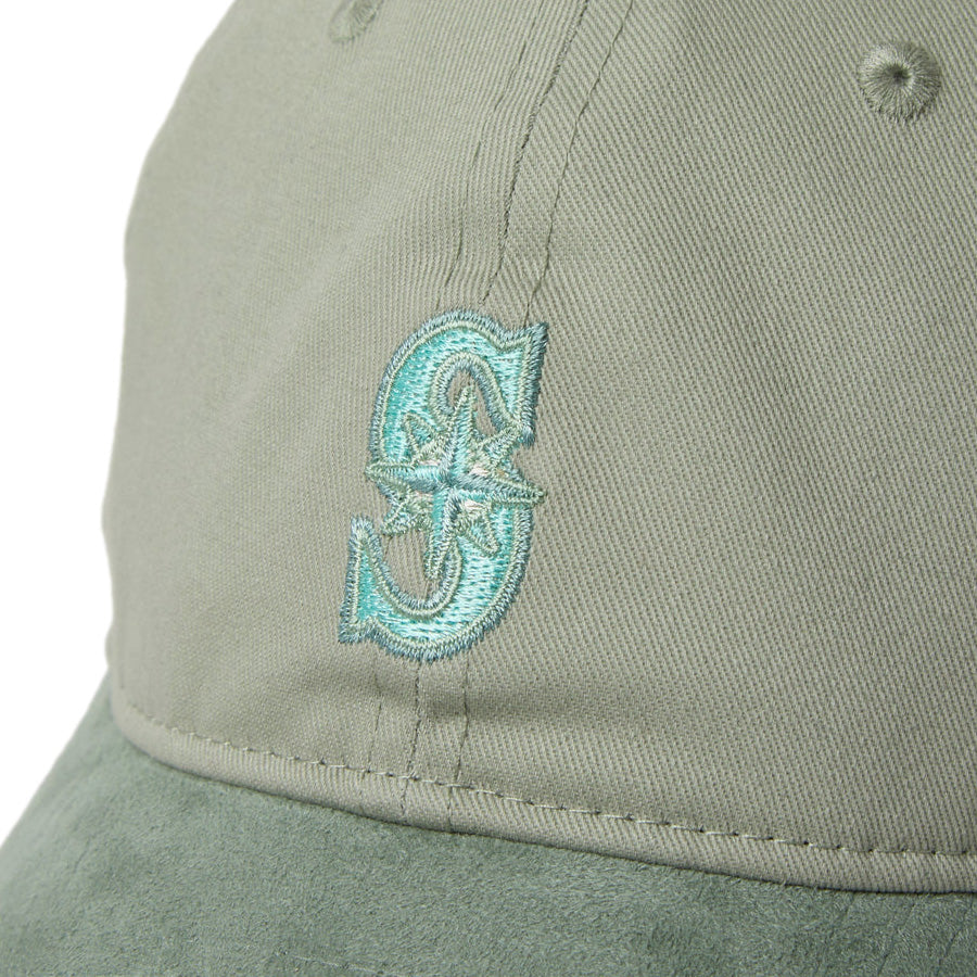9TWENTY Nuance Color シアトル・マリナーズ ブルーティント スウェードバイザー