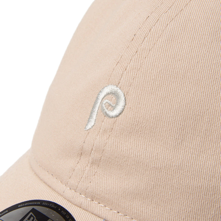ニューエラ キャップ NEW ERA 9TWENTY MLB バッターマンロゴ メタルバックル フィラデルフィア フィリーズ ニューベージュ KINGS