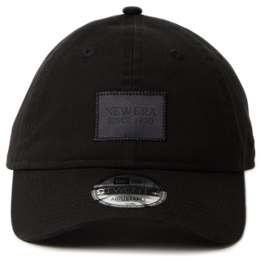 9TWENTY Black Woven Patch ブラック