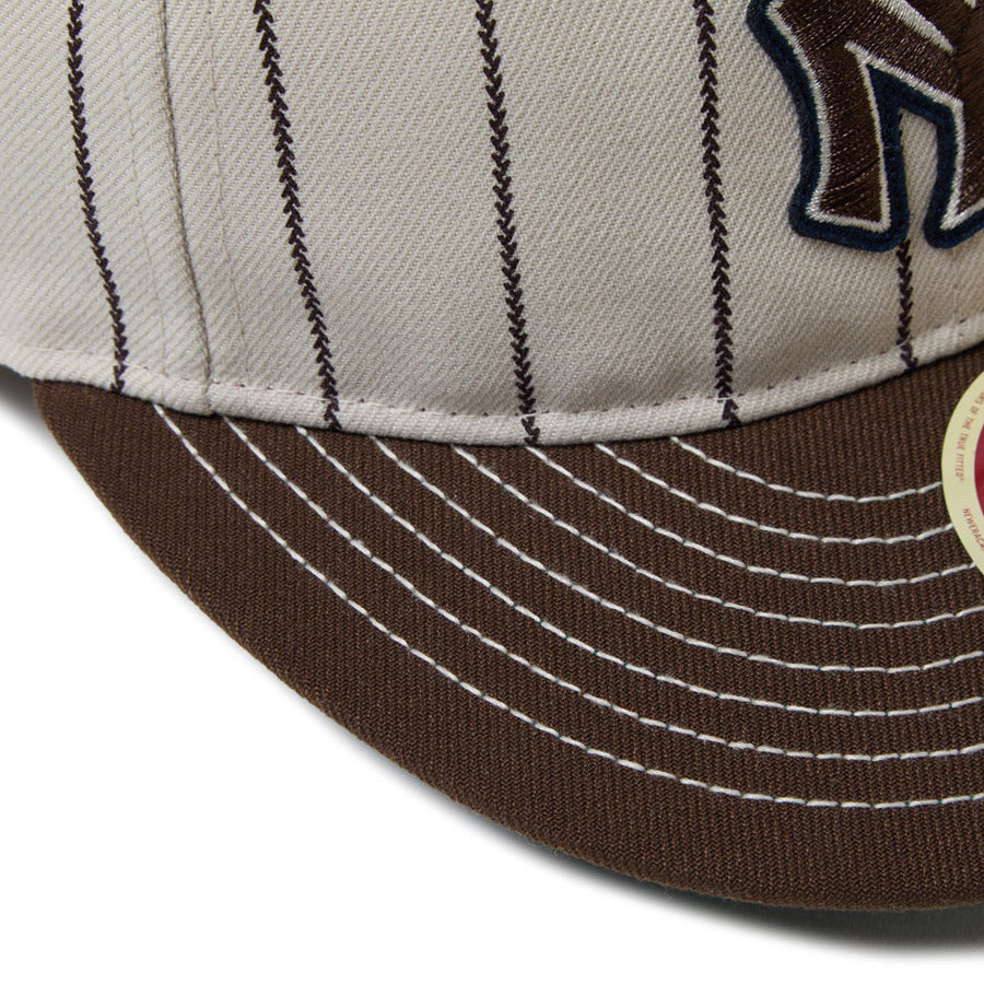 59FIFTY ソフトバックラム Heritage Collection ニューヨーク・ヤンキース クーパーズタウン ウォルナット