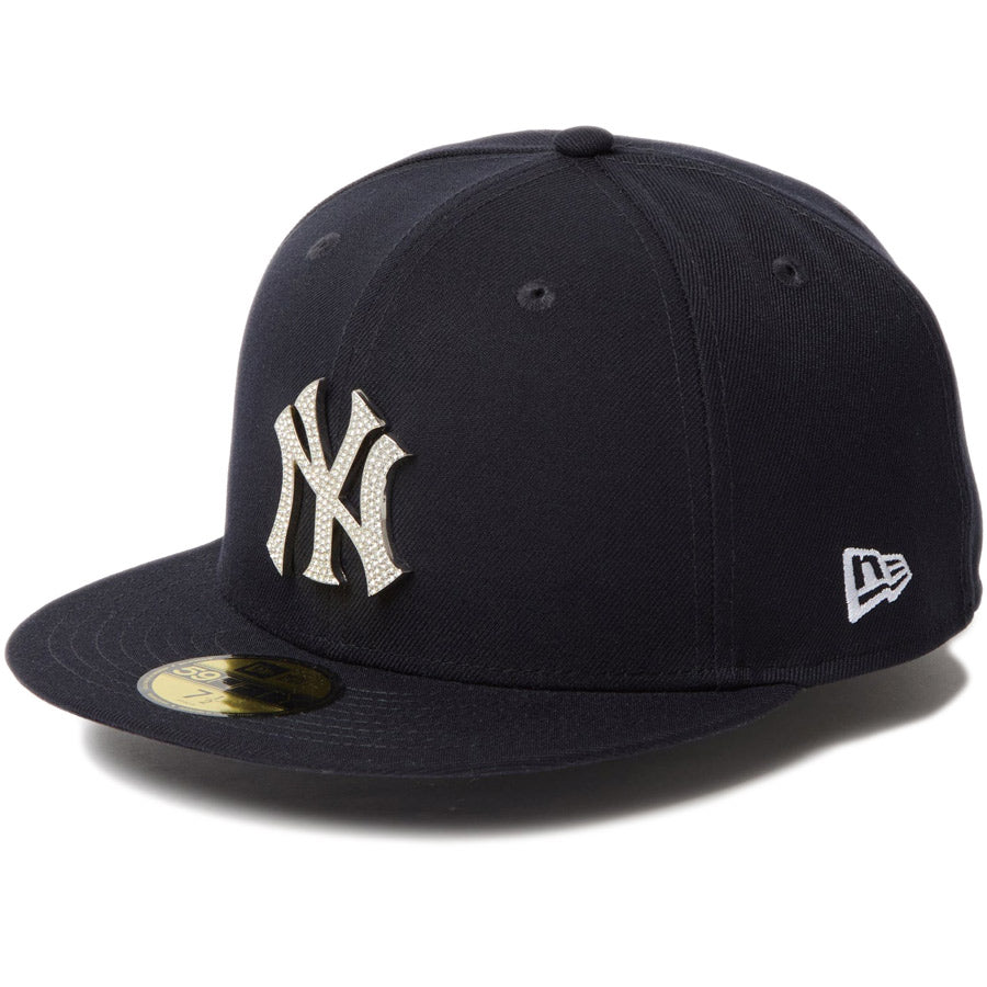ニューエラ キャップ 59FIFTY Rhinestone Badge ラインストーンバッジ