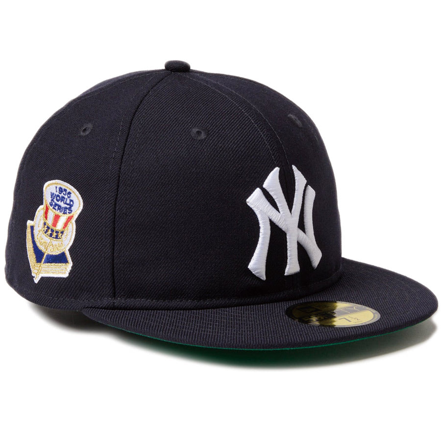59FIFTY ソフトバックラム World Series ニューヨーク・ヤンキース クーパーズタウン ネイビー