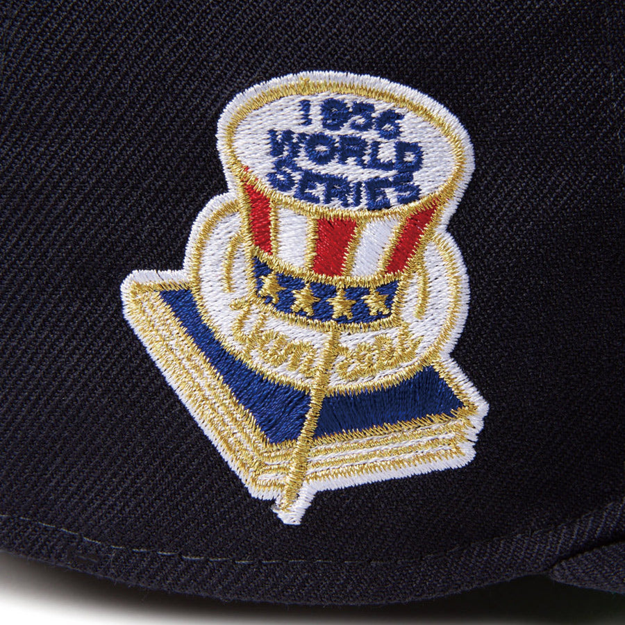 59FIFTY ソフトバックラム World Series ニューヨーク・ヤンキース クーパーズタウン ネイビー