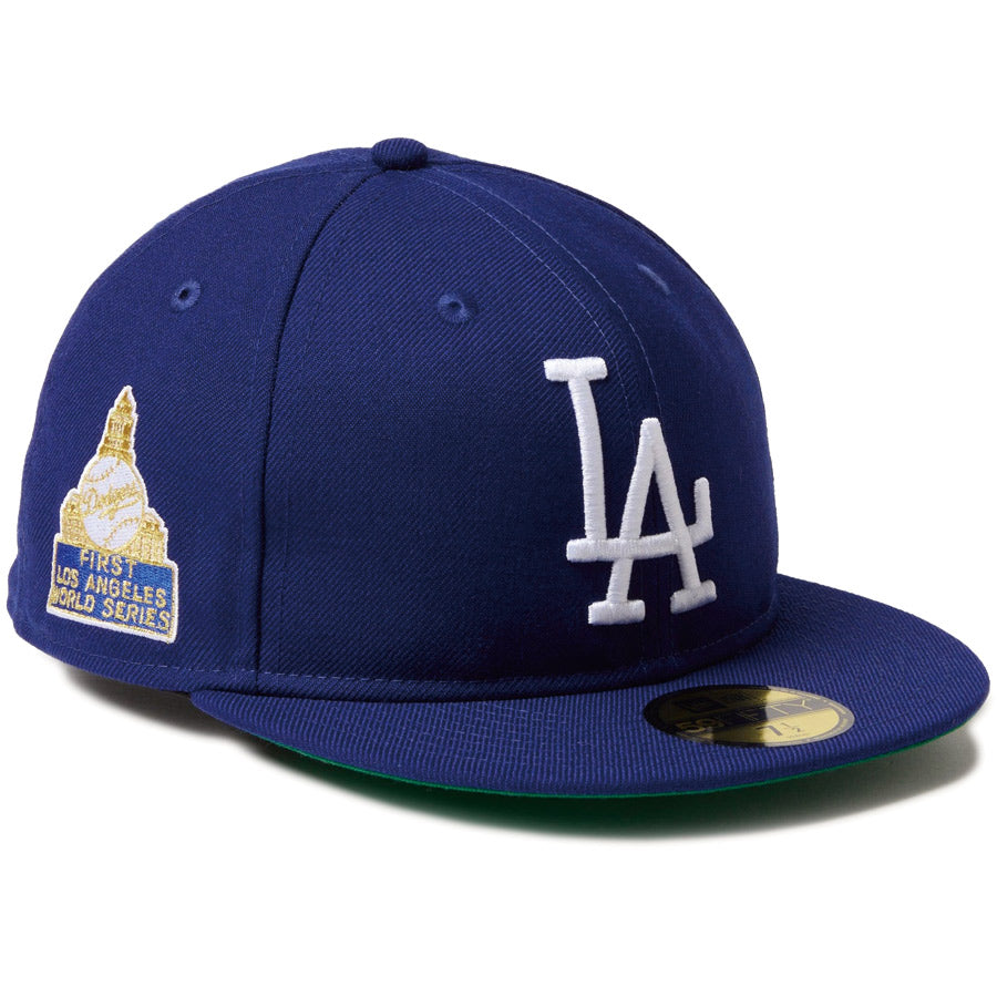 59FIFTY ソフトバックラム World Series ロサンゼルス・ドジャース クーパーズタウン ダークロイヤル