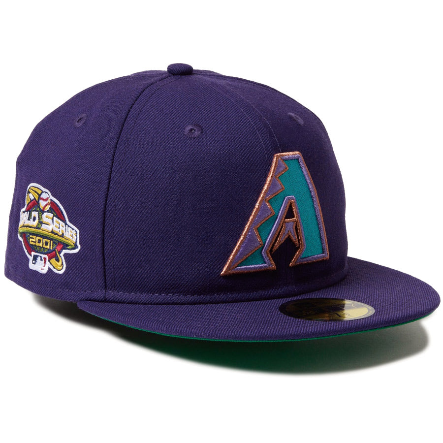 59FIFTY ソフトバックラム World Series アリゾナ・ダイヤモンドバックス クーパーズタウン ディープパープル