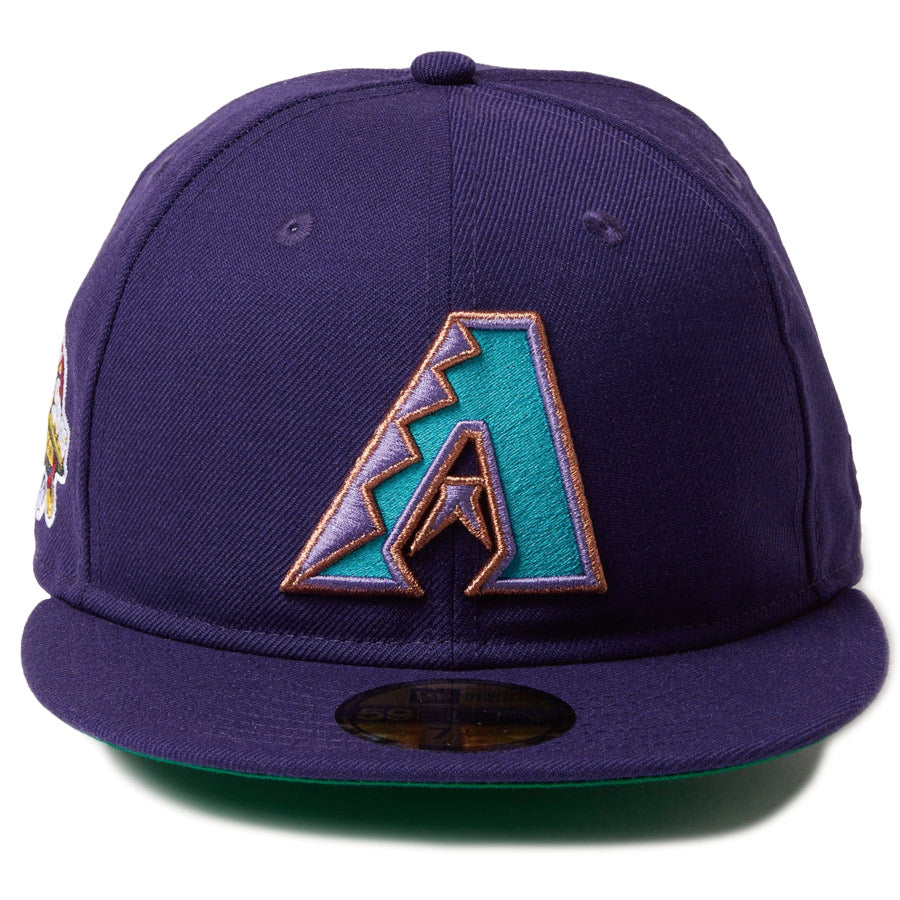 59FIFTY ソフトバックラム World Series アリゾナ・ダイヤモンドバックス クーパーズタウン ディープパープル