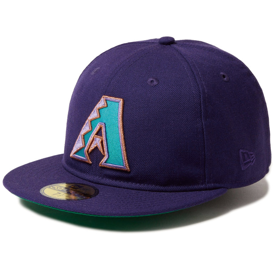 59FIFTY ソフトバックラム World Series アリゾナ・ダイヤモンドバックス クーパーズタウン ディープパープル