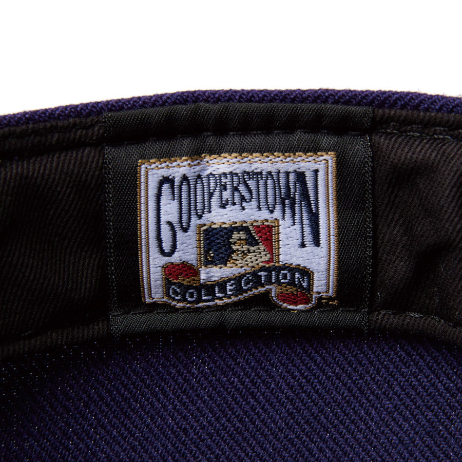 59FIFTY ソフトバックラム World Series アリゾナ・ダイヤモンドバックス クーパーズタウン ディープパープル