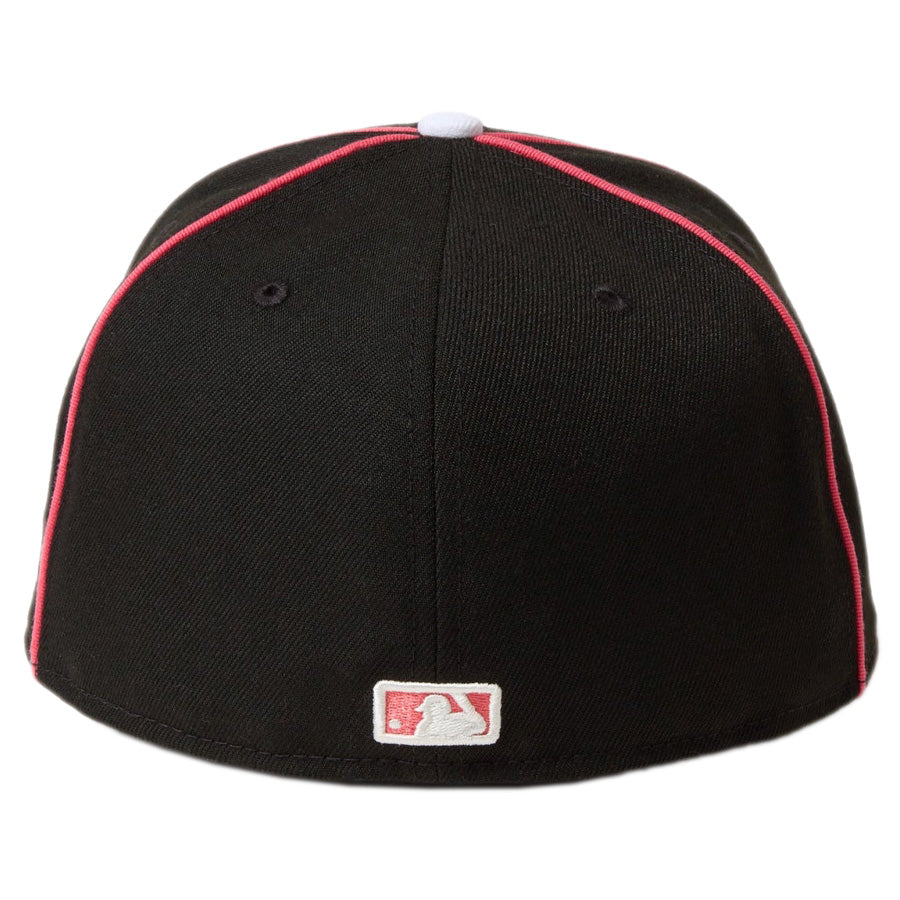 59FIFTY MLB Piping 2Tone ニューヨーク・ヤンキース ブラック/コーラル