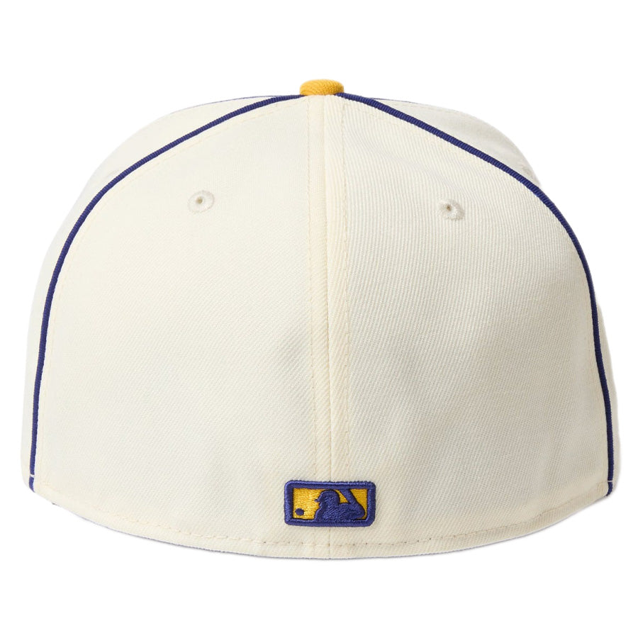 59FIFTY MLB Piping 2Tone ロサンゼルス・ドジャース クローム/Aゴールド