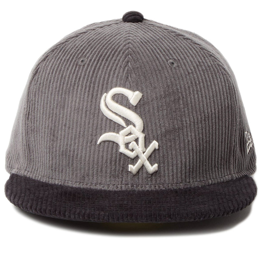59FIFTY Corduroy コーデュロイ シカゴ・ホワイトソックス グレー ブラックバイザー