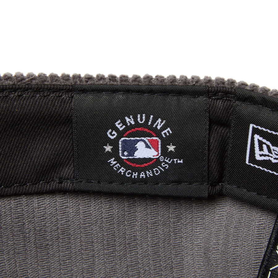 59FIFTY Corduroy コーデュロイ シカゴ・ホワイトソックス グレー ブラックバイザー