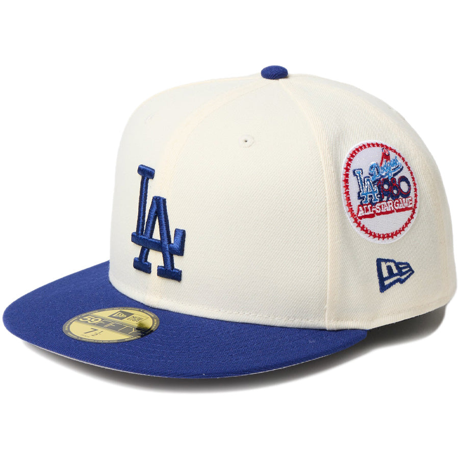 59FIFTY MLB 2-Tone ロサンゼルス・ドジャース クーパーズタウン ワインコルク ダークロイヤルバイザー