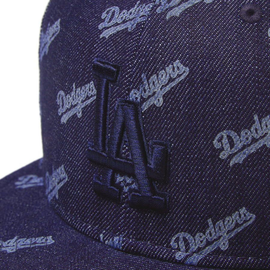 59FIFTY Laser Burn Out ロサンゼルス・ドジャース ネイビー